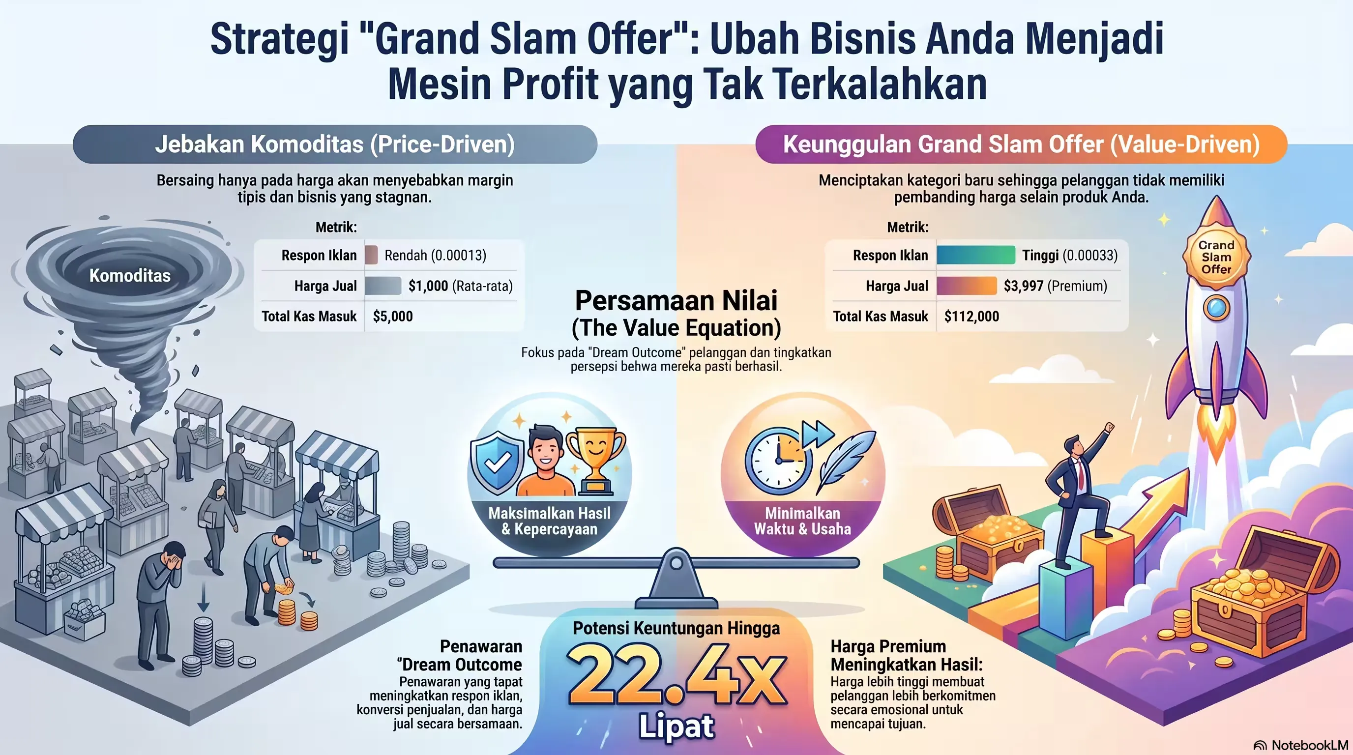 Strategi Grand Slam Offer: Ubah Bisnis Anda Menjadi Mesin Profit yang Tak Terkalahkan